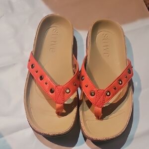 Kids Orange Sandals